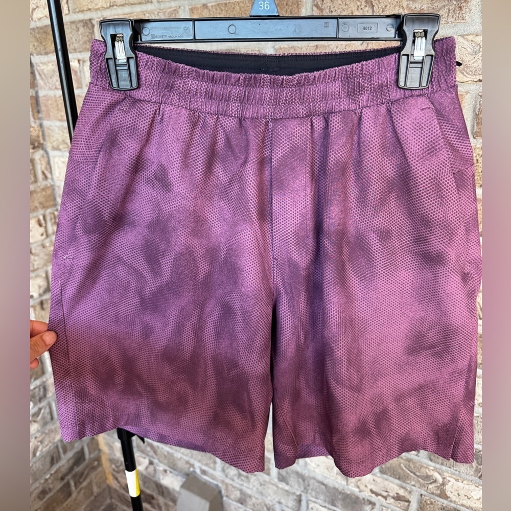Lululemon Channel Cross Swim Short *7"
Shadow Mesh Vintage Plum Multi Size S - Picture 8 of 14